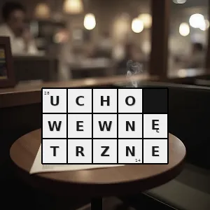 Hasło krzyżówkowe wewnętrzna część ucha w której znajduje się błędnik błoniasty - ucho wewnętrzne – rozwiązanie, synonimy, podpowiedzi i definicje krzyżówkowe
